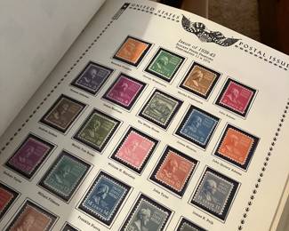 huge stamp collection