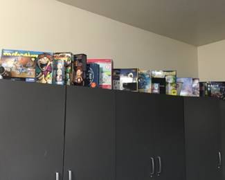  Board games , more in
cupboard  