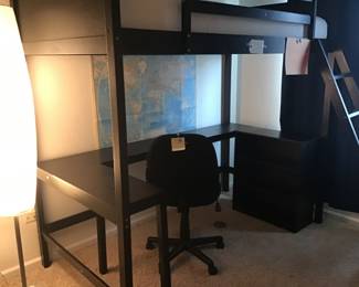 Boys bunk bed set with mattress -$75.  00
Office  chair
