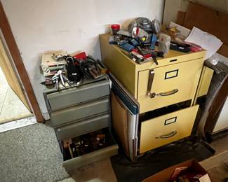 Tools and light bulbs