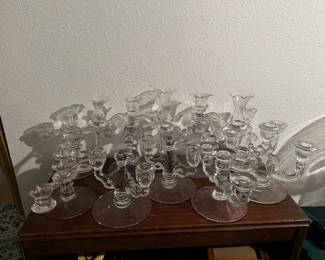 Antique candlesticks