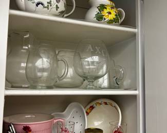 Vintage and new kitchen items