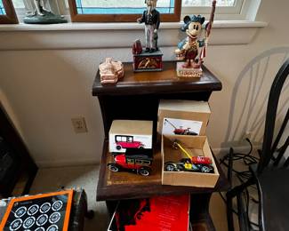 Toys and metal items