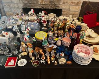 Hummels, Spode, Lenox, Belleek, Wedgewood, Fitz and Floyd