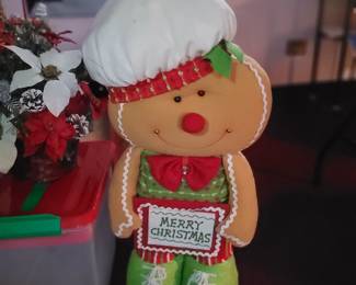 Giant gingerbread man