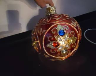 Large light up ornaments- 2