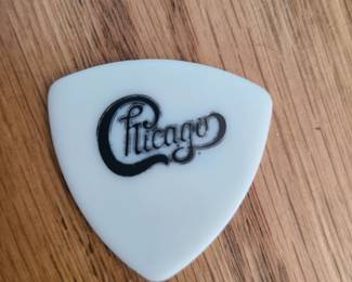 Chicago, the band, guitar pick