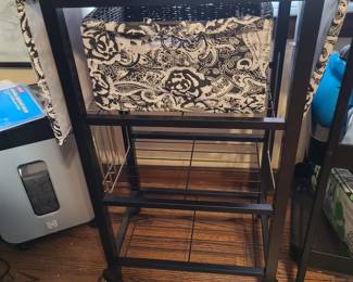 Ironing board, rolling rack