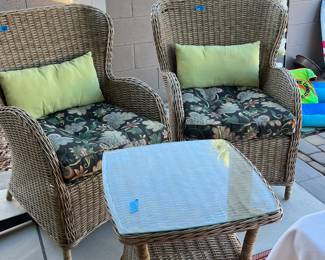 Nice three piece patio set