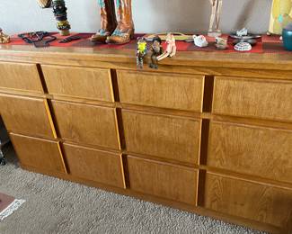 Large dresser and matching side table