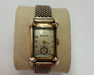 Vintage Gold-Filled Bulova Wrist Watch $280