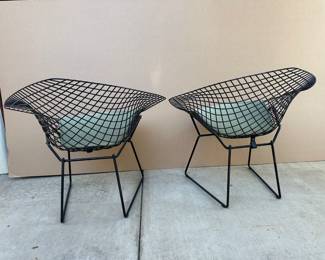 Bertoia Diamond Lounge Chair, Knoll - $1100 each