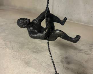 Climbing Man sculpture (2 available) $140 each