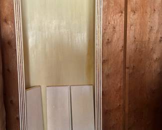 Two bookcases with 6 shelves 35x11x88, $300