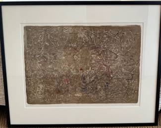 Mark Tobey, $1200, 36x29