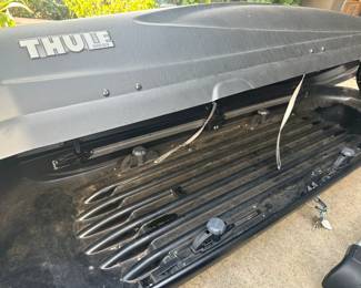 Thule Roof Cargo Box, Edge Racks, Bike Rack - $800