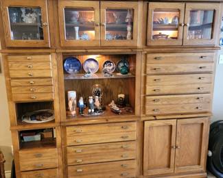 Vintage Bassett Wall Unit