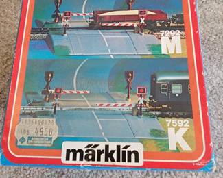 Marklin Train Crossings