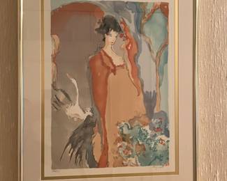 Jane Bazinet "Le Femmes Du Bazinet " - 1987 - Hand Signed Serigraph 