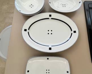 1980s Swid Powell by Gwathmey Siegel "Tuxedo" 