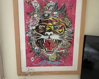 Ed Hardy Framed Puzzle