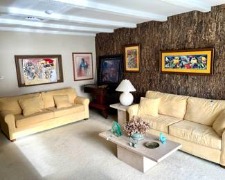 In this picture, you will find one sleeper sofa by Best Home Furnishings. The 2nd sofa is sold