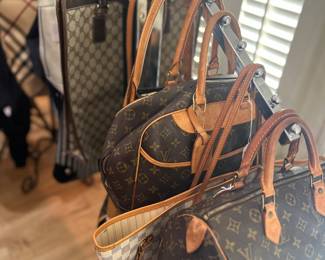 Several Louis Vuitton’s including the Speedy and the Neverfull 