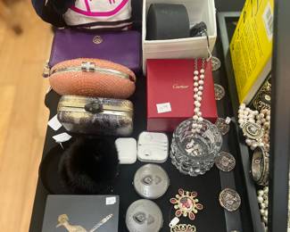 Jay Strongwater, Tiffany and Co, Couroc, Tory Burch, Coach, Louis Vuitton