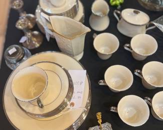 48 piece Lenox Solitare china. 