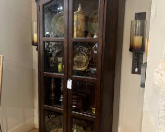 Glass front display cabinet (8’ tall)