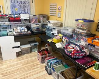 All fabric!! Quilters come take a look!