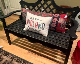 Indoor/outdoor bench