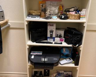 Baby monitors, postal scale, cameras, camcorders etc