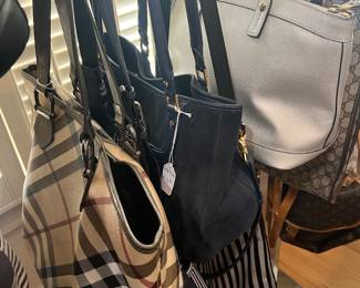 Burberry, Henri Bendel, Tory Burch, Longchamp