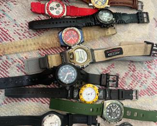 Watches! Mercedes, Harley Davidson, Tag Heuer, TechnoMarine, GShock, Oakley, Quicksilver, Zodiac, Luminox, Skagen