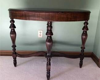 Solid Wood Accent Table 