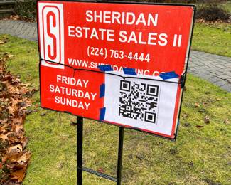 Sheridan Estate Sales II (We need an updated sign!)
