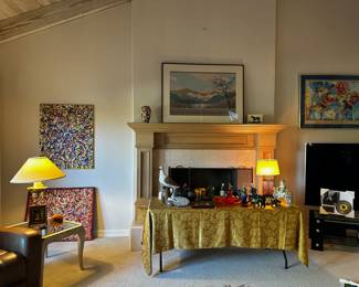 Australian artist set of 3 abstracts  