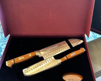 Brand new knife set for Roys steakhouse    Chef knifes 