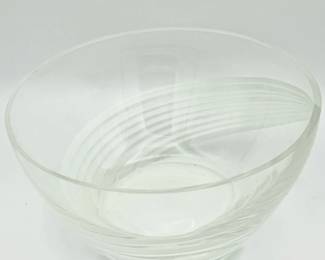Lenox Heavy Art Glass Bowl