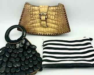 Italian Couture Donald J. Pliner Purse, Handbag & Clutch