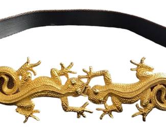 1990s Gecko Clasp Belt 