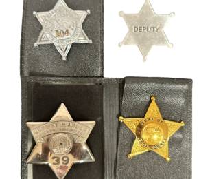 Collection Badges, Deputy, Special Agent 