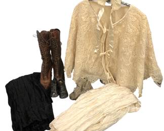 Edwardian Ladies Shoes, Cape 