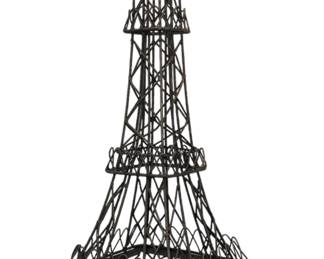 Vintage Metal Eiffel Tower Sculpture