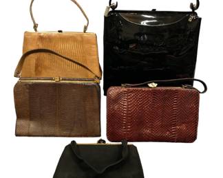 Collection Ladies Vintage Handbags 