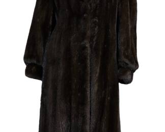 Long Mink Coat, THOMAS MCELROY 