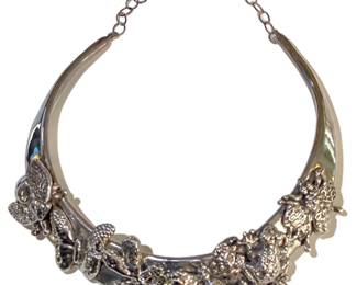 STERLING SILVER NECKLACE, ISRAEL
