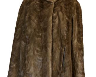 Vintage POLLACK Mid Length Mink Jacket 
