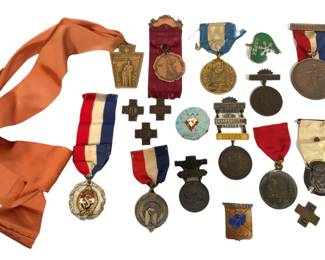 Large Collection Vintage Marksman, Sports Medals